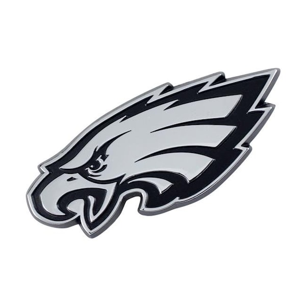 Fanmats Fanmats 4228111386 Philadelphia Eagles Premium Metal Chrome Auto Emblem 4228111386 - main